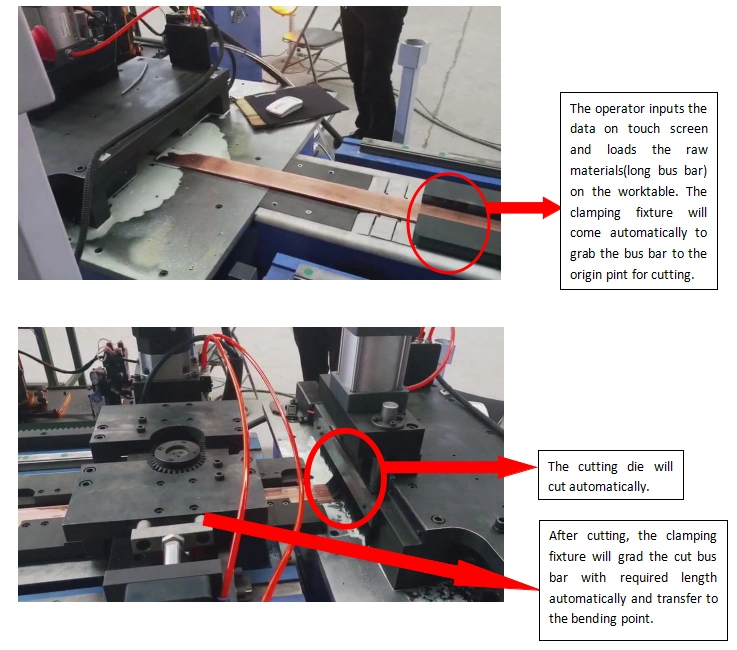 China Worldwide Professional Busbar Equipment Hydraulic Bending Machine