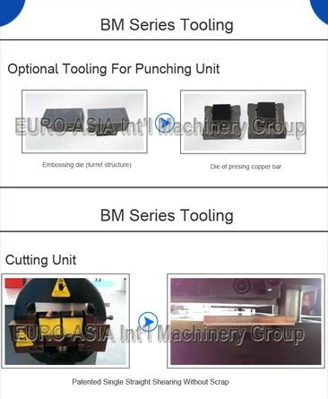 CNC Busbar Punching Bending Shearing Machinery for Copper