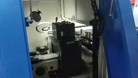 Macchina automatica per la lavorazione di sbarre collettrici CNC, cesoia e svasatrice